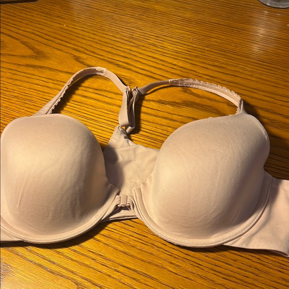 Victory Secret racerback demi bra, front closure. Great condition barely worn.